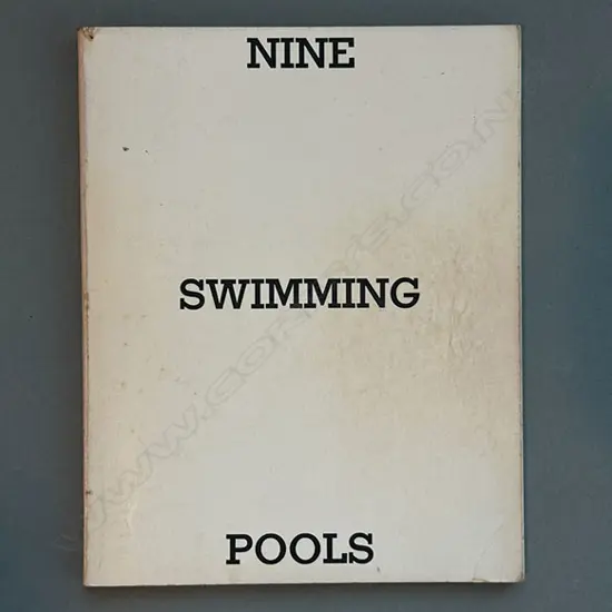 EDWARD RUSCHA: NINE SWIMMING POOLS